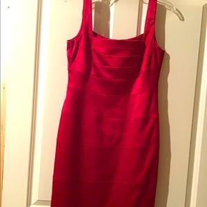 Red Dress, Satin